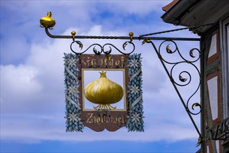 Guild sign from Gasthof Zwiwwel in Ladenburg