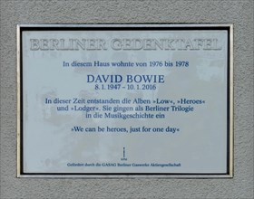 David Bowie residence