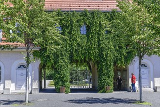 Entrance to Baumschulenweg Cemetery