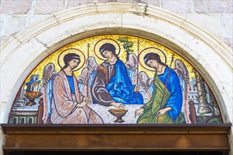 Mosaic of the Holy Trinity
