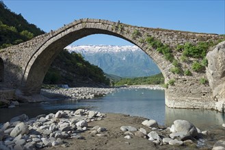 Ottoman stone arch bridge Ura e Katiut