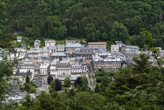View of the Mont-Dore thermal spa