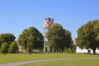 Water tower at Wiley amusement park