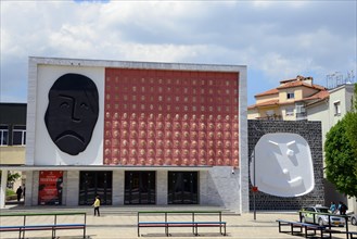 Andon Zako Cajupi Theatre in the Theatre Square