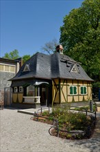 Half-timbered pavilion