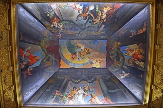 Original ceiling painting in the audience chamber of Frederick Willhelm I