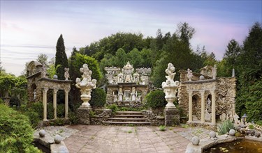 Baroque garden recreated in modern times