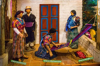 Mayan costumes of San Antonio Agua Calientes