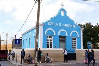 Blue Protestant Church