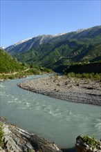 River Vjosa near Permet