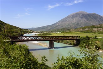 Bridge over Drino River at Tepelena