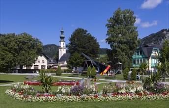 Park on Lake Wolfgang