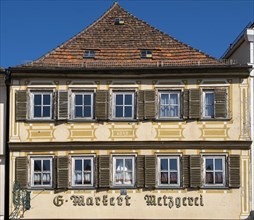 Historic house facade from 1548