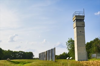 Watchtower on the Elbe dike