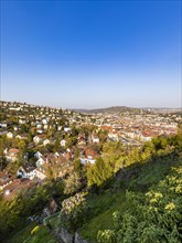 View from Neuer Weinsteige over Stuttgart