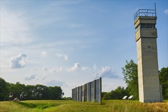 Watchtower on the Elbe dike