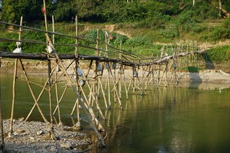 Bridge over the Nam Khan