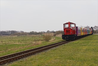 Island railway on Langeoog