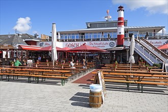 Restaurant Gosch in the harbour of List