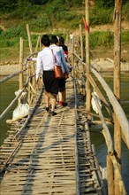 Bridge over the Nam Khan