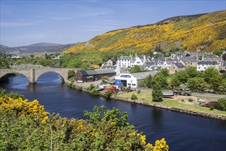 Timespan Museum along the River Helmsdale in the fishing village of Helmsdale