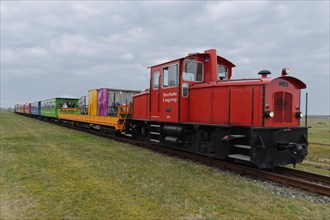 Island railway on Langeoog