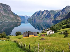 View of the Aurlandsfjord