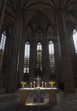 Altar room of the Gothic Sebaldus Church