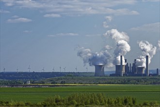 RWE brown coal power station Frimmersdorf
