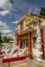 Vietnamese pagoda erected in 1983 by the Buddhist community