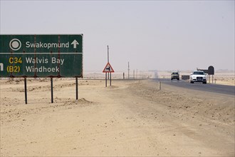 Road C34 to Swakopmund
