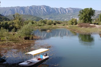 Boat near Virpazar