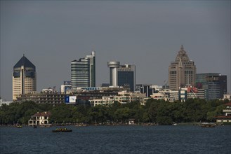 Skyline from West Lake