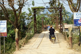 Bridge over the Nam Xong in Vang Vieng