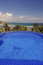 Swimming pool of a luxury villa