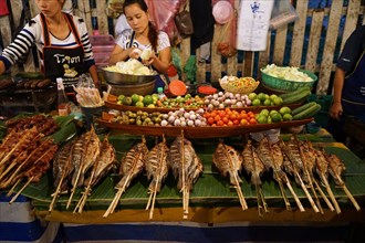 Food stall at the night market