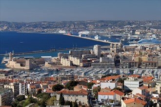 View of Marseille from Notre-dame-de-la-Garde