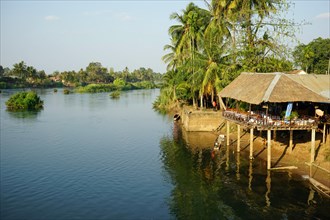 Restaurant on the Mekong River