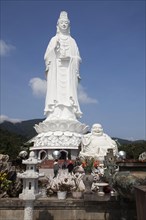 Buddha statue in Linh Ung Pagoda