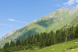 Aksu Mountain Landscape