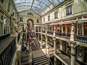 The Passage Pommeray shopping area in the city of Nantes