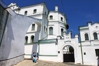 Stairway between Lower and Upper Lavra