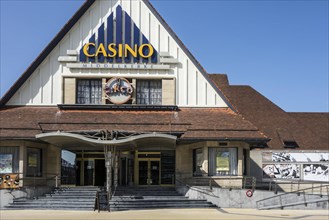 Casino of the seaside resort of Middelkerke on the Belgian North Sea coast