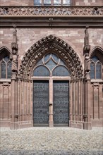 The main portal of Basel Minster