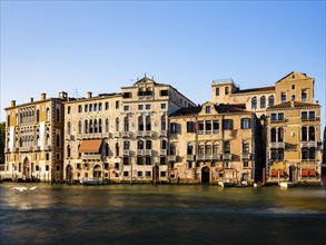Historic house facade on the Grand Canal