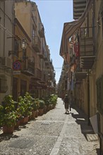 Old town alleys of Cefalu
