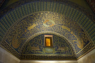 Mosaics in the Mausoleum of Galla Placidia