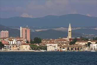 View of the town of Koper