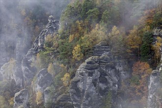 Pavilion view in the Bastei area