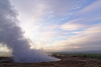 Geyser Stori at sunrise